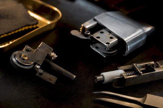 Anonymous lighter mechanisms in archival display