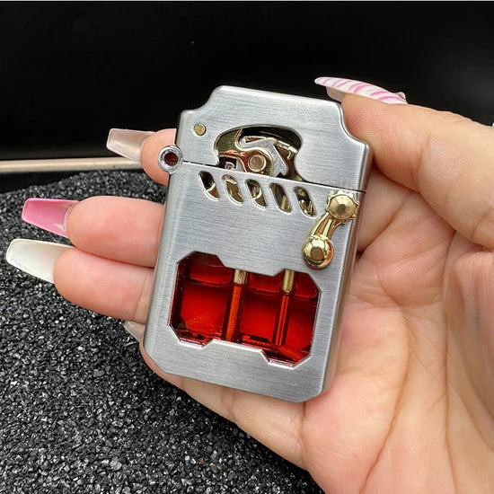 Mechanical Metal Rocker Lighter