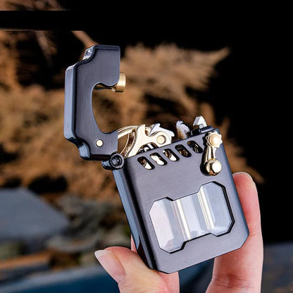 Mechanical Metal Rocker Lighter