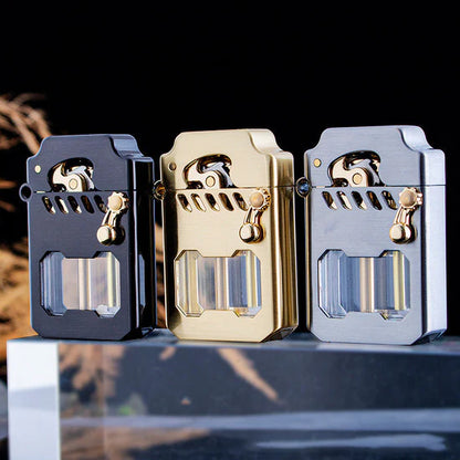 Mechanical Metal Rocker Lighter