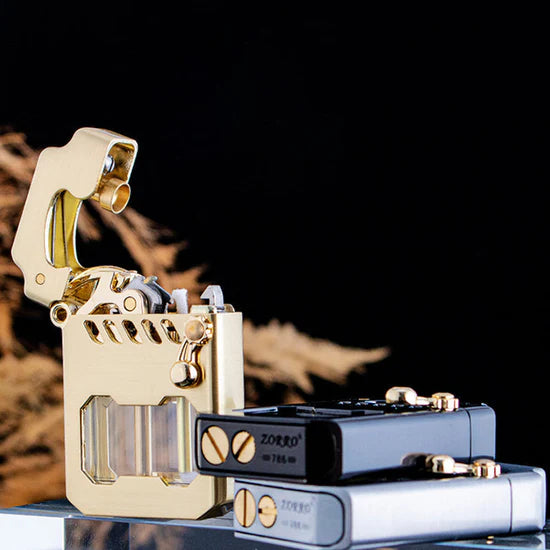 Mechanical Metal Rocker Lighter