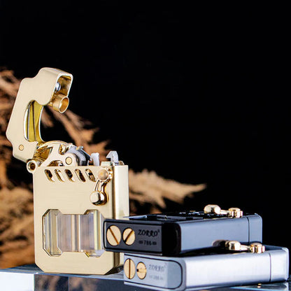 Mechanical Metal Rocker Lighter