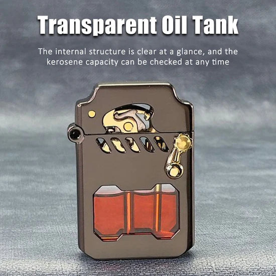 Mechanical Metal Rocker Lighter