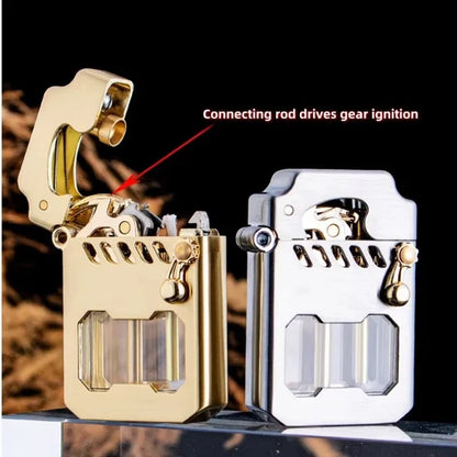 Mechanical Metal Rocker Lighter