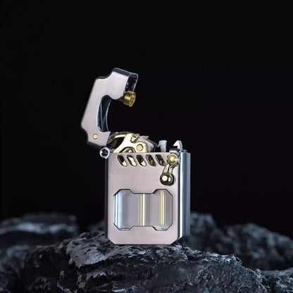 Mechanical Metal Rocker Lighter