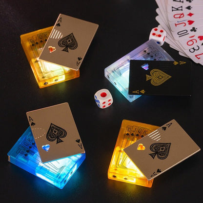 Glowing Ace Of Spades Lighter