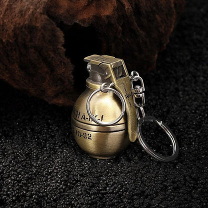 Gold Grenade Lighter