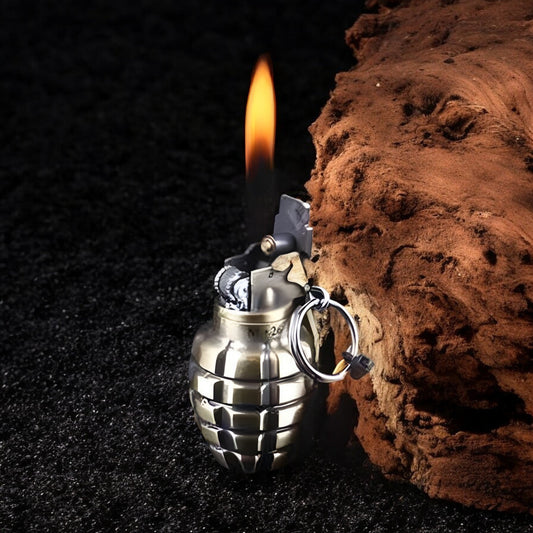 Gold Grenade Lighter