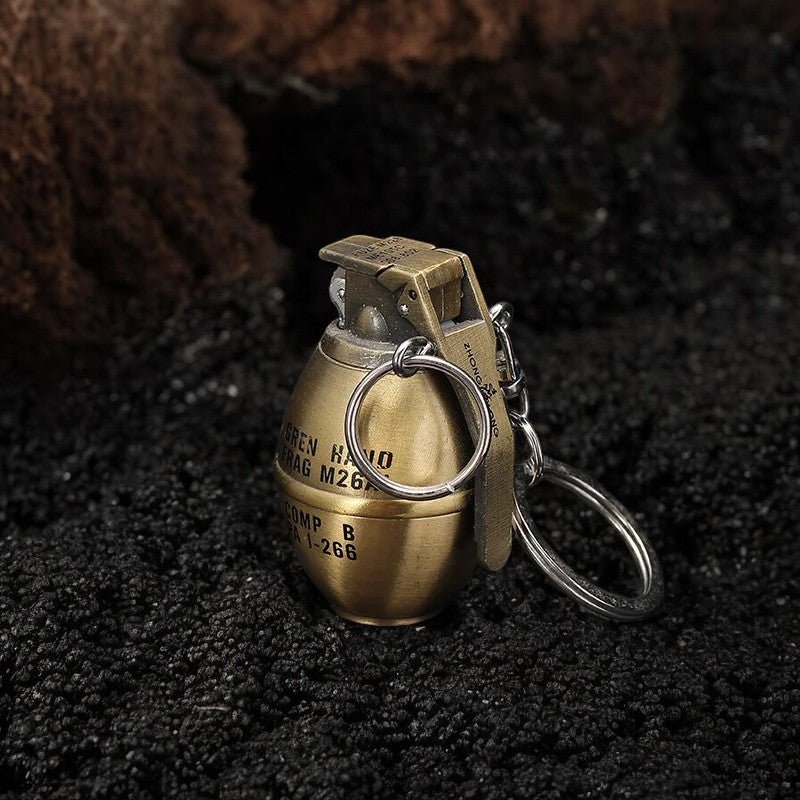 Gold Grenade Lighter