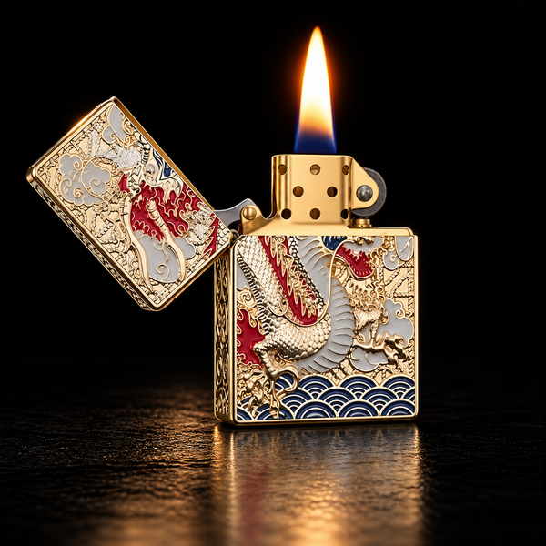 WHITE DRAGON LIGHTER