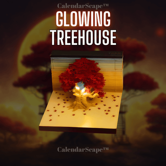 CalendarScape™ Glowing Treehouse